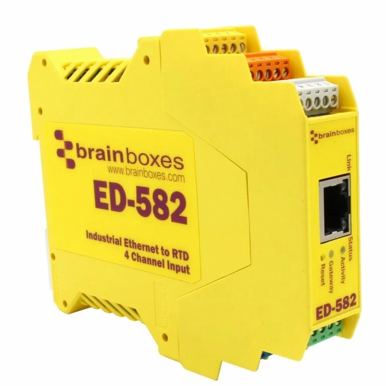 ed 582 ethernet to 4 channel rtd input