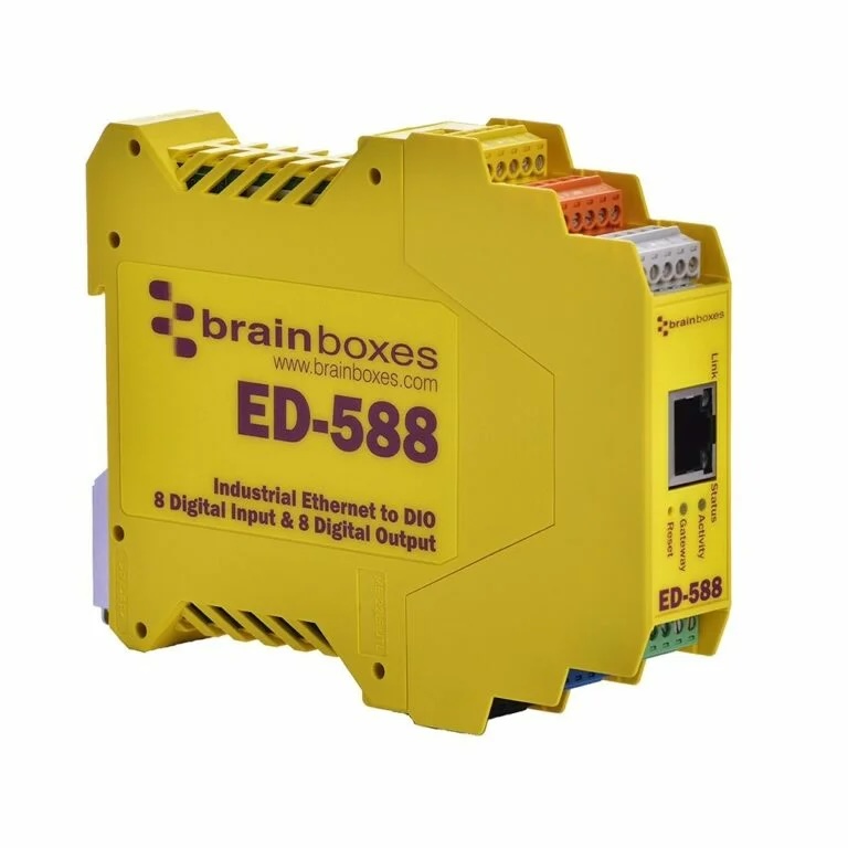 ed 588 ethernet to 8 digital inputs 8 digital outputs